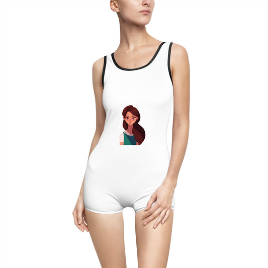 Women's Vintage Swimsuit (AOP)